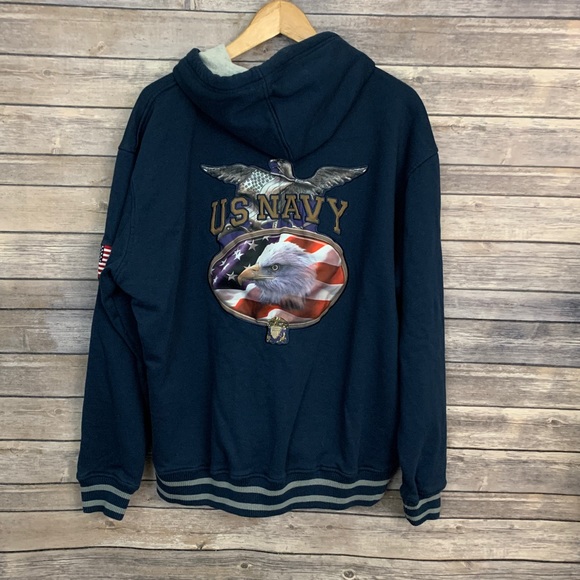 The Bedford Exchange US Navy Hoodie - Picture 4 of 7